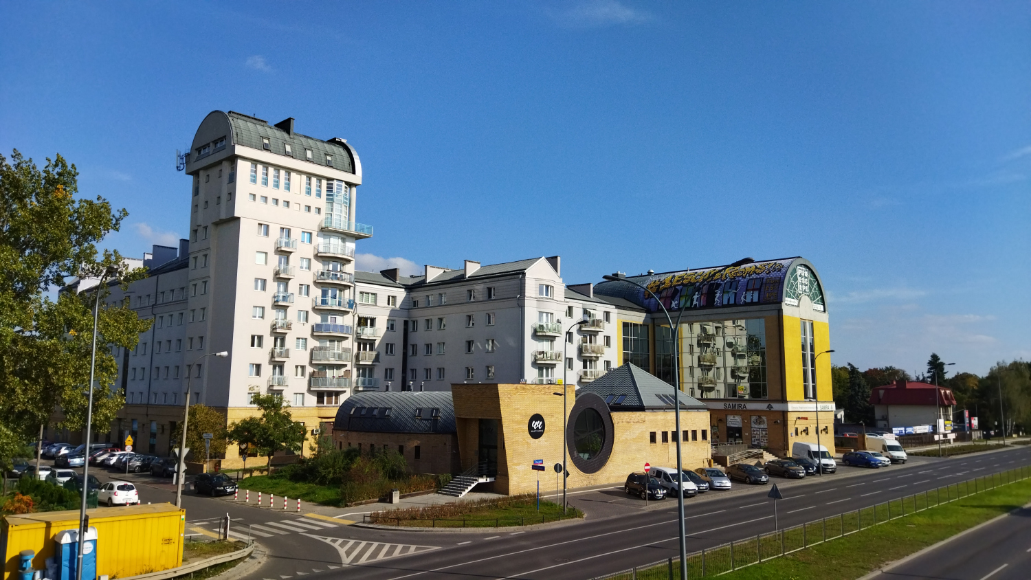 Zdjęcie architektury budynku Budynki mieszkalno-usługowe